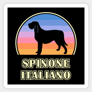 Spinone Italiano Vintage Sunset Dog Sticker